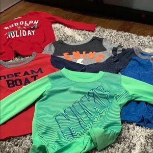 Long Sleeve Boys Tops